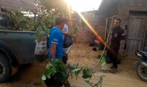 SPTN WILAYAH II BASERAH MENYERAHKAN 500 BIBIT TANAMAN KEHIDUPAN KEPADA MASYARAKAT