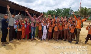 TN TESSO NILO GELAR INVENTARISASI SOSIAL EKONOMI DI DESA PENYANGGA